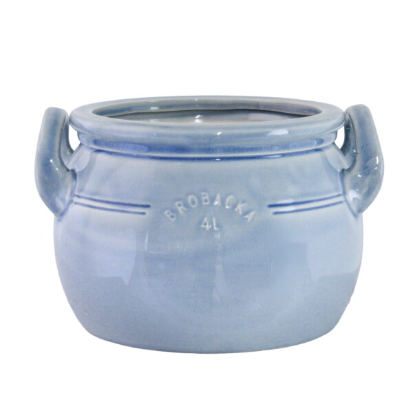 Strömshaga Kameninová nádoba Brobacka Light Blue 4 l, modrá barva, 4l