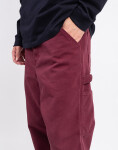 Carhartt WIP Single Knee Pant Malbec aged canvas 32