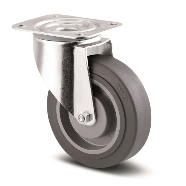 Feba Neznačkující kolo 160 mm,otočné,šedá supratech.. 2086