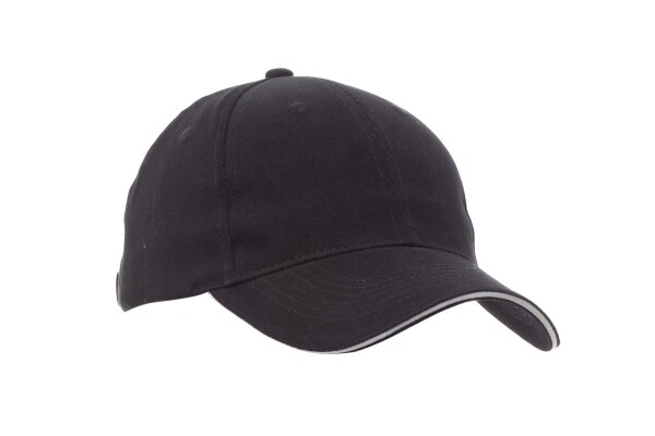 Pracovní kšiltovka Payper MINNESOTA Barva: Černá/ Bílá, Velikost: U (S00692P13314003U)