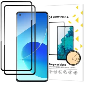 Wozinsky Tvrzené sklo Full Glue pro Xiaomi Redmi Note 14S / Ochranné sklo / Plně lepené / 2 ks