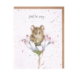 Přání Wrendale Designs Wishes Just For You - Myška