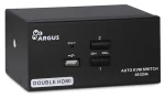 Inter-Tech AS-22HA / KVM přepínač / 2 porty / HDMI / USB / kovové provedení (88887243)