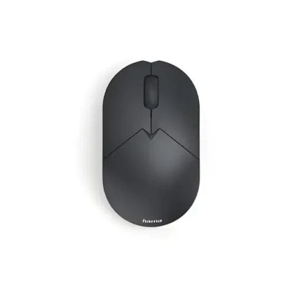 Hama WM-150 černá / Bezdrátová optická myš / tichá / 3 tlačítka / 2,4 GHz / mini