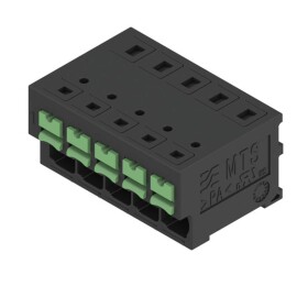 Weidmüller 2913630000 PCB terminál 4 mm² Pólů 5 černá 20 ks Tube