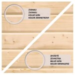 Finská sauna – KARIBU ARES 3 (natur / antracit)