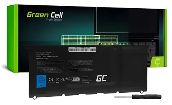 Green Cell PW23Y / Baterie pro notebook / Dell XPS 13 9360 / Li-Polymer / 5400mAh / černá (DE133V2)