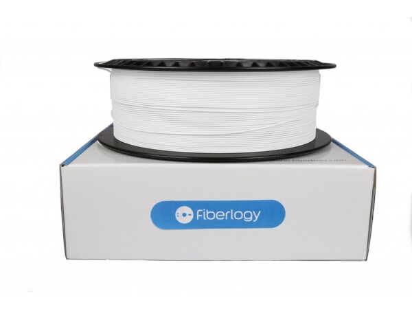 EASY PLA filament bílý 1,75mm Fiberlogy 2500g výhodné balení