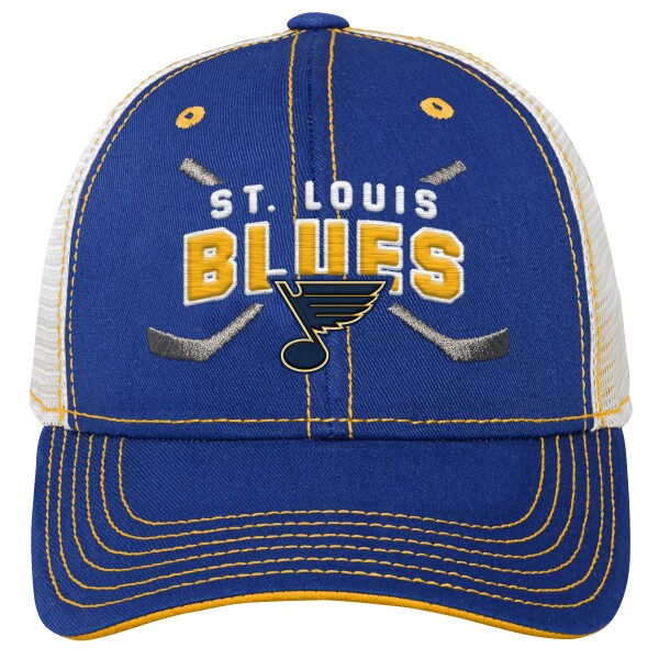 Outerstuff Dětská Kšiltovka St. Louis Blues Lockup Meshback Adjustable