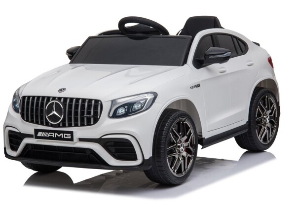Mamido Dětské elektrické autíčko Mercedes-Benz GLC 63S 4x4 bílé