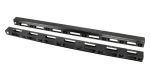 Lanberg Vertikální organizér kabelů 37U černý / Organizér kabelů / 19" rack / 2 ks / šířka 800 mm (AK-1209-B)