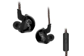 KZ ZSR Sluchátka s mikrofonem (Black) (6970493060635)
