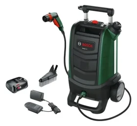 Bosch Fontus (Gen2) zeleno-černá / Akumulátorová tlaková myčka / 18V / 15l / 20 bar / 2,5Ah (06008B6101)