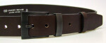 PENNY BELTS 8-40 Pánský kožený opasek hnědý 110cm