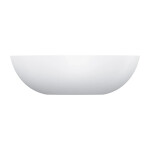 OMNIRES - SHELL M+ umyvadlo na desku, 50 x 32 cm, bílá mat SHELL500UNBM