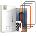 Tech-Protect Easy Set+ černá / Tvrzené sklo / Samsung Galaxy S26 Ultra / 3 ks
