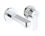 GROHE - BauEdge Umyvadlová baterie, 2-otvorová instalace, s tělesem, chrom 20474000