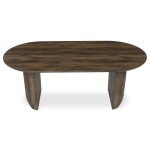 Stůl jídelní, 200x100x77 cm, MDF deska, 3D dekor ořech.