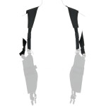 Pouzdro na zbraň - podpažní Mars - dvounáramenicový závěs