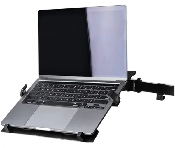 StarTech VESA držák na notebook černá / Držák na notebook / VESA 75x75 a 100x100 mm / Nosnost 4,5 kg / Kov (LAPTOP-ARM-TRAY)