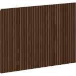 MEXEN - Rivel čelo pro koupelnovou skříňku reliéf 50 x 43,5, ořech 91A20-0500-470-1-86