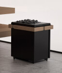 Saunová kamna Concept R Combi Black (E) 9kW CFSSTC219L