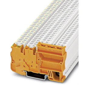 Phoenix Contact STIO-IN 2,5/3-PE OG 3209086 instalační svorka ochranného vodiče Pólů: 4 0.08 mm² 2.5 mm² oranžová 25 ks