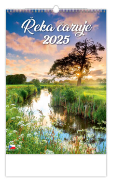 Nástěnný kalendář 2025 Helma - Řeka čaruje