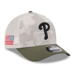 New Era Pánská kšiltovka Philadelphia Phillies MLB 2025 Armed Forces 9FORTY M-Crown A-Frame Snapback