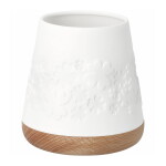 Räder Porcelánový svícen Clover 11 cm, bílá barva, dřevo, porcelán