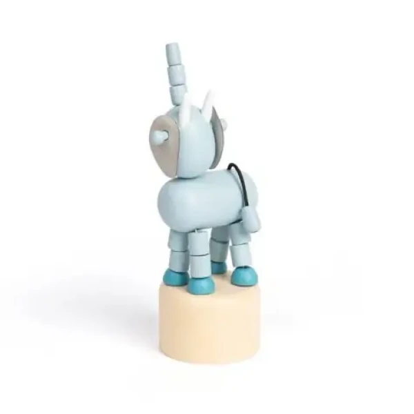 Bigjigs Toys Dřevěná mačkací zvířátka Safari Slon
