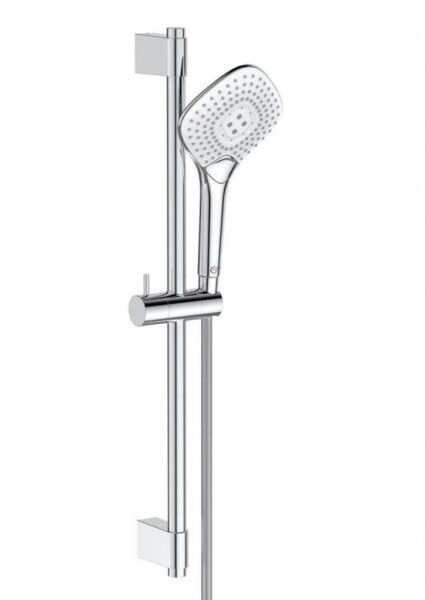 IDEAL STANDARD - Idealrain Evo Jet Set sprchové hlavice Diamond, 3 proudy, tyče 60 cm a hadice, chrom B1762AA