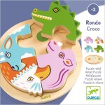 Dřevené puzzle Rondo Rhino