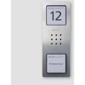 Siedle 210008751-00 příslušenství domovní telefon montážní příslušenství stříbrná