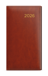 Týdenní diář 2026 Baloušek kapesní Jakub - Premier hnědá