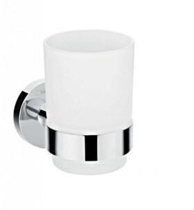 HANSGROHE - Logis Universal Sklenička na ústní hygienu, sklo/chrom 41718000