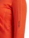 Dámská merino mikina ICEBREAKER Wmns 200 Realfleece Descender LS Half Zip, Fervid velikost: XS