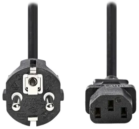 NEDIS napájecí kabel 230V černý / přípojný 10A / konektor IEC-320-C13 / přímá zástrčka Schuko / 3m (CEGL10030BK30)