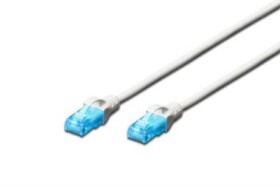 DIGITUS Ecoline Patch Cable bílý 5m / UTP / CAT 5e / AWG 26:7 (DK-1512-050/WH)