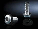 Rittal Šrouby M6 16 mm stříbrné / Šrouby do racku / M6 / 16 mm / 50 ks (7094140)