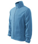 Jacket fleece pánský azurově modrá S (original)