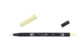 Tombow Oboustranný štětcový fix ABT - lemon cream