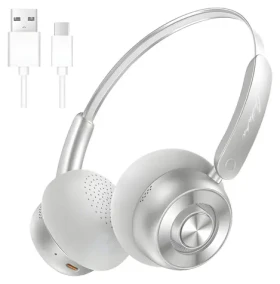 ONIKUMA GT820 šedá / Herní sluchátka / Bluetooth 5.4 / Výdrž 65 h (GT820 Silver)