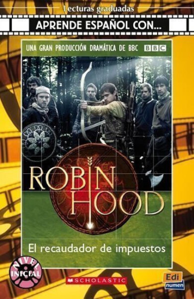 Aprende espanol con… Nivel 1 (A1): Robin Hood - Libro + CD - Noemi Cámara