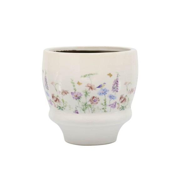 Chic Antique Obal na květiny Papillon Ø 15 cm, multi barva, keramika