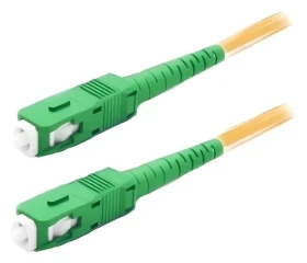 XtendLan FO patch SC/APC-SC/APC 2m simplex 9/125 / Optický patch kabel / G.657.A1 ultraflexibilní / LS0H / 2 mm (FOP-SCASCA-S-2-9-A1)