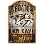 Wincraft Dřevěná Cedule Nashville Predators Fan Cave Wood Sign