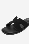 Pantofle DeeZee DZ-S8A Přírodní kůže (useň) - Semiš