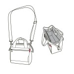 Taška přes rameno Reisenthel Allrouder Cross Baroque marble