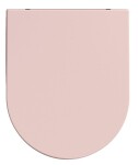 ISVEA - INFINITY WC sedátko, SLIM, Soft Close, Easy Take, růžová Salmon 40KF0541I-S